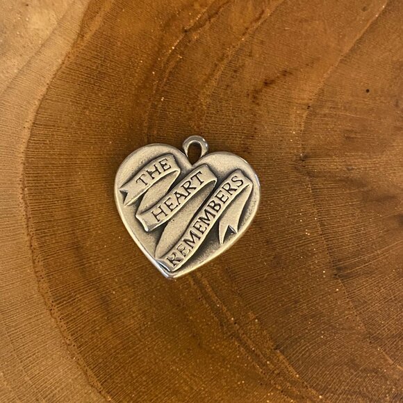 James Avery Jewelry - James Avery The Heart Remembers Charm, Sterling Silver